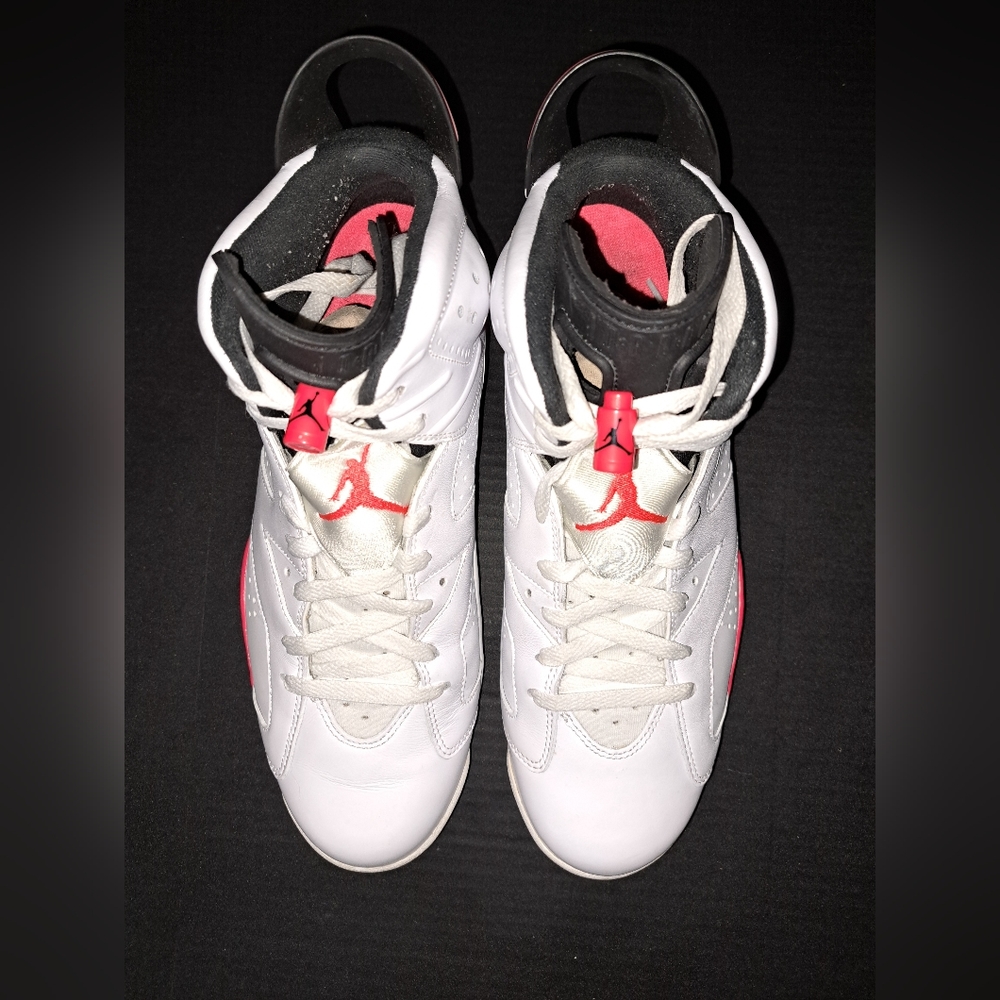 Size 11 - Jordan 6 Retro Infrared White 2014